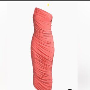 Norma Kamali Diana Dress - Papaya